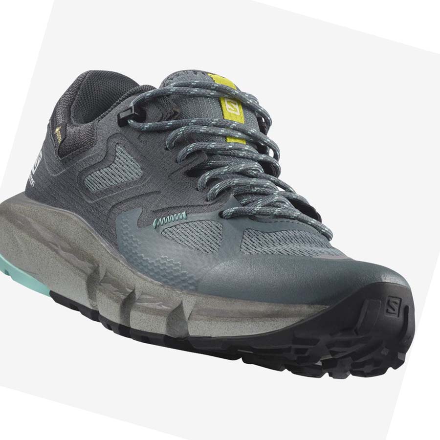 Tenis Senderismo Salomon WoPREDICT HIKE GORE-TEX Mujer Plateados | MX 2789DFM